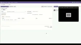 Purchase Barcode Scanner Odoo V18