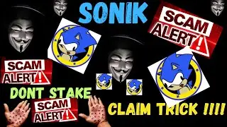 SONIK COIN CRYPTO REVIEW PRICE NEWS SCAM ALERT CLAIM