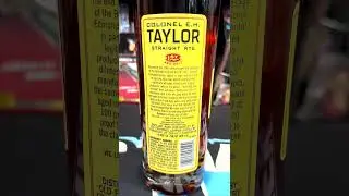 Ржаной виски Colonel E.H. Taylor Straight Rye 🥃 100 Proof Buffalo Trace | Редкая находка среди бу...