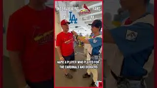 Name Someone who Played for the Cardinals and Dodgers! #STLCards #Cardinals #MLB #Baseball #Shorts