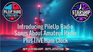 🔴Ham Radio Music + Ham Clock - All On One Stream - Amateur Radio Themed Music