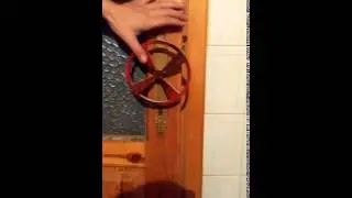 Valve door handle