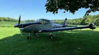 Awesome Grass Field Flying in Navion #aviation #lookhere #airplane #pilotwings #video #motivation