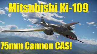 Mitsubishi Ki-109. 75mm Cannon CAS!