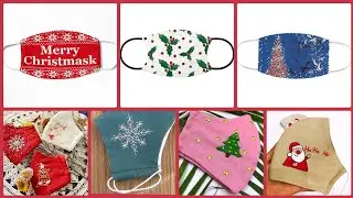 OMG 35+ Christmas Face Mask/Stylish & Beautiful Christmas Face Mask Ideas 2020