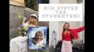 VLOGG - MIN SYSTER TAR STUDENTEN!!