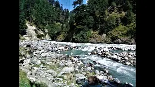 BEAUTIFUL JAGRAN NALA WATER STREAM |JAGRAN|NEELAM VALLEY|AZAD KASHMIR|AIR&ROADS|V.248