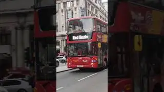 (Ex Stagecoach) Red Route LX58 CFY 15027 approaching Old Bond Street