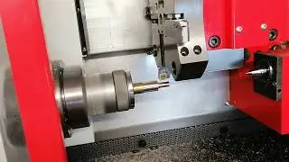 Emco Compact 6P CNC first test with tool change