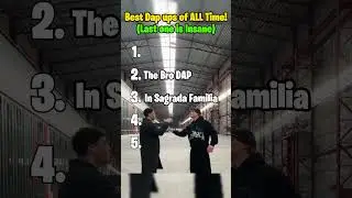 You Won't Believe These Top 5 Dap Ups! #daps #top5