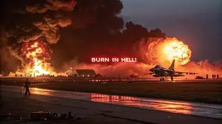 Shock 😲 Ukraine Destroys Russian Su-30 Jets in Crimea &mdash; Saky Airbase Explodes in Drone Strike!🔥🔥🔥