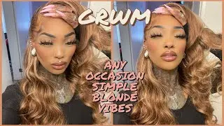 💛GRWM! SOFT SPRING GLAM FOR ANY OCCASION! FT. KRIYYA HAIR