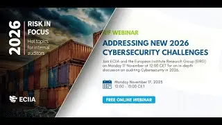 Webinar | Risk in Focus 2026: Addressing new 2026 Cybersecurity challenges
