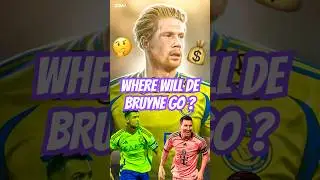De Bruyne is Getting HUGE Offers from These Clubs 🤑🤯 #transfernews #debruyne