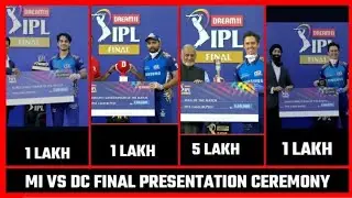 IPL 2020 Final Award Ceremony || IPL 2020 Final Full Award List || IPL 2020 Award Ceremony