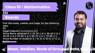 Find the mode, median and mean for the following data: PD  Marks obtained     25-35     35-45    ...