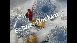 #104 Magische Schneeflocken Coaster ❄️😉 #resincrafts #diy #resinart #epoxyresin #wintervibes