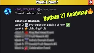 Blox Fruits Update 27 Roadmap is INSANE! ⚡ Lightning Fruit, King Red Head, Indra&rsquo;s Domain & More!