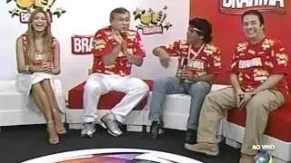 Maradona no camarote Brahma 2006