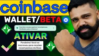 🔥URGENTE! COMO ATIVAR ( COINBASE WLLET BETA - CRIADORES ) MISS&Atilde;O PUBLIQUE GANHE NA BASE!