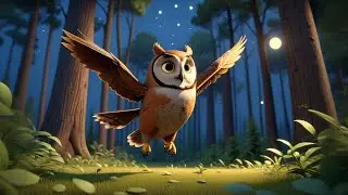 Owl&rsquo;s Nighttime Adventure 🦉🌙 | Learn Animals and Nighttime Fun for Kids | Educational Video