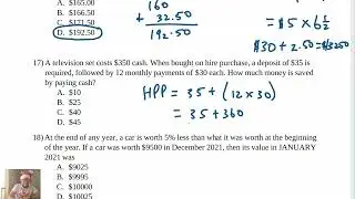 CSEC Maths Paper 1: May/June 2024