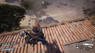 dan falls off a roof so hard his head explodes.