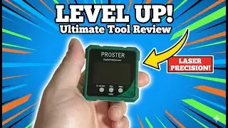 Proster Angle Finder with Green Laser - The Tool Every Woodworker Needs!