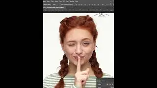 Fix Opening Closed Eyes in Photoshop  #shorts #photoshop