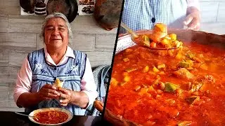 Zucchini with Sausage in Red Sauce // Cooking with Mama Felix
