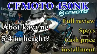 Cfmoto 450NK full review, cash price and installment | CFmoto bi&ntilde;an