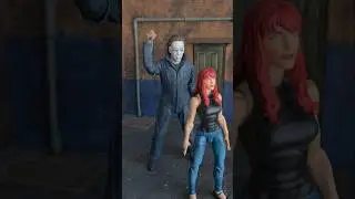 NECA Halloween H20 Ultimate Michael Myers Posing #necafigure #necatoys #neca #halloweenh20 #figures