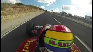 Jonathan Tonna at Pennellu Hillclimb 5th Overall 1st in class Tatuus Hayabusa