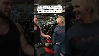 Ed Matthews gets TROLLED by Rod Stewart after he NOTICED him in the GYM 👀🤣#edmatthews