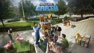 Minecraft Earth AR Game First Gameplay Revealed