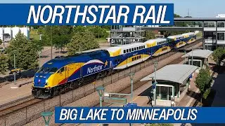 Northstar Rail: Commuter Train Service From Big Lake To Minneapolis