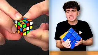 World's Smallest vs Largest Rubik's Cube!