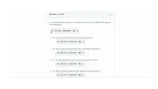 CPRP Exam Audio Option