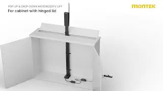 monTEK Motorized TV Lift &mdash;&mdash; TM1001CBE-L
