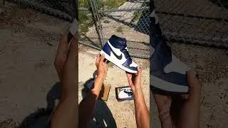 Air Jordan 1 High OG &lsquo;Midnight Navy&rsquo; | Tops and Bottoms USA #sneakers #todayskicks