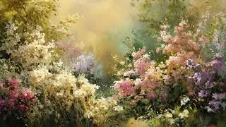 Gentle Light Among the Flowers