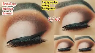 bridal eye makeup tutorial |eye makeup tutorial for beginners |makeup bridal | party makeup tutorial