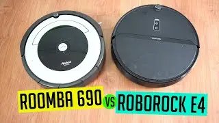 Roomba 690 vs. Roborock E4 Comparison [Which Budget Robot Vacuum is Better?]