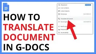 How to Translate Document in Google Docs [SIMPLE GUIDE]