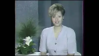 Диктор, программа передач и конец эфира (TVP1 Польша,13.07.1991)