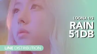 LOONA 1/3 - 비의 목소리 51db (Rain 51db) | Line distribution