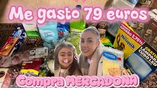Compra semanal MERCADONA!! Me gasto 79 euros 
