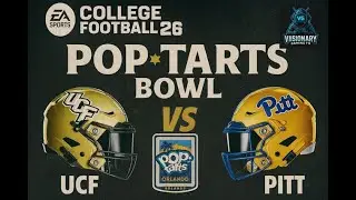 POPTARTS BOWL 🍓 | #14 UCF vs #17 Pitt | New Era Online Dynasty League