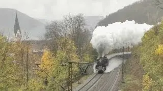 Sonderfahrt mit 01 150 durch Baden-Württemberg