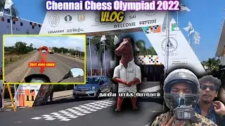 Chennai Chess Olympiad Vlog | Mamallapuram | Moto Vlog | Satz Vlog | Satz View